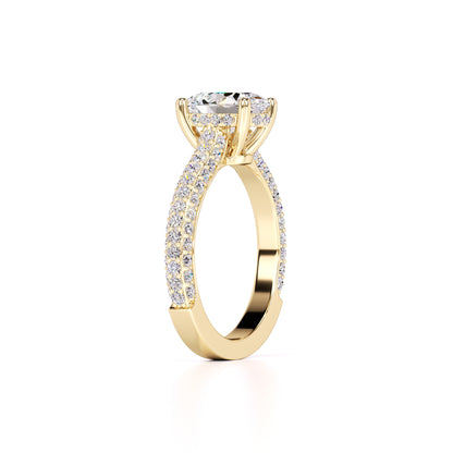 Hayden Lab Grown Diamond Ring | Yellow Gold | 3