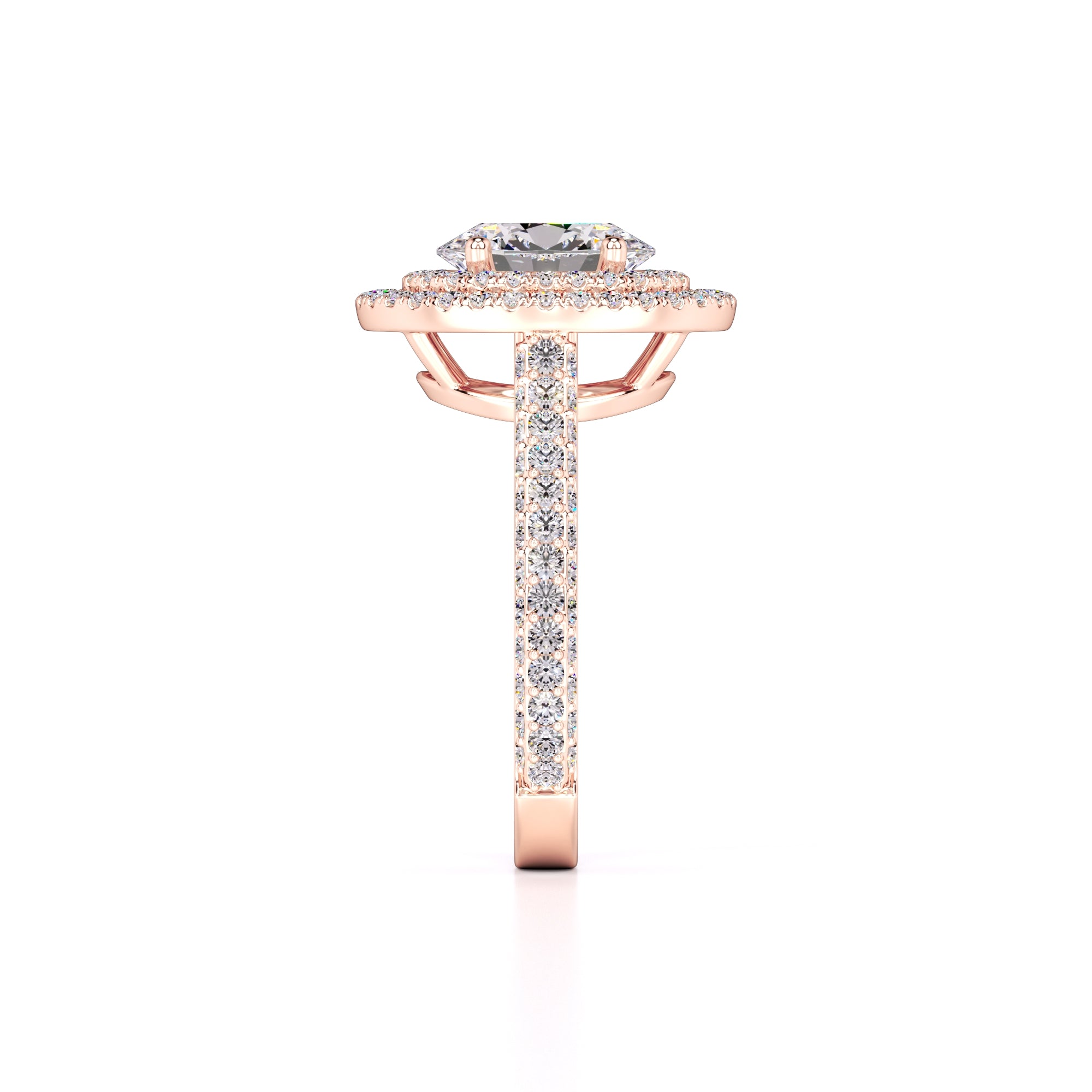 Jordan Lab Grown Diamond Ring | Rose Gold | 4