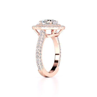 Jordan Lab Grown Diamond Ring | Rose Gold | 3