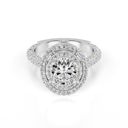 Jordan Lab Grown Diamond Ring | White Gold | 1