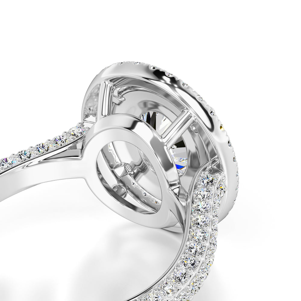 Jordan Lab Grown Diamond Ring | White Gold | 2