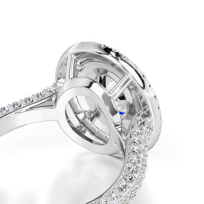 Jordan Lab Grown Diamond Ring | White Gold | 2