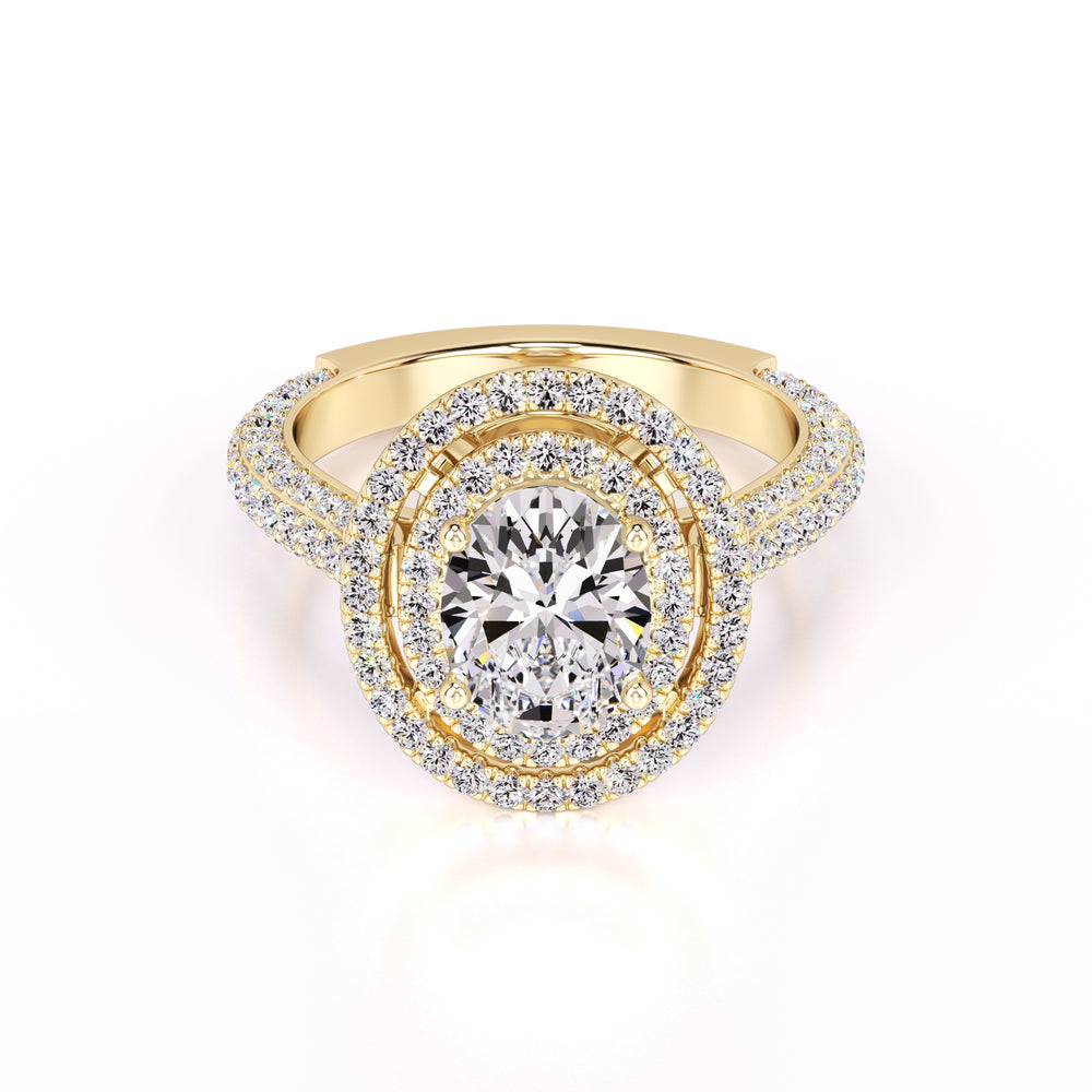 Jordan Lab Grown Diamond Ring | Yellow Gold | 1