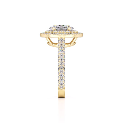 Jordan Lab Grown Diamond Ring | Yellow Gold | 4