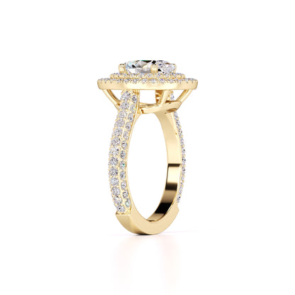 Jordan Lab Grown Diamond Ring | Yellow Gold | 3