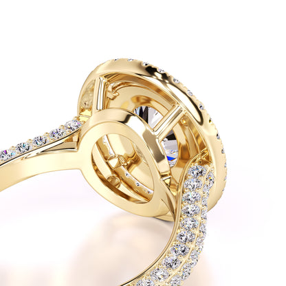 Jordan Lab Grown Diamond Ring | Yellow Gold | 2