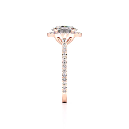Marisol Lab Grown Diamond Ring | Rose Gold | 4