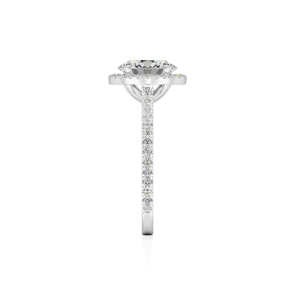 Marisol Lab Grown Diamond Ring | White Gold | 4