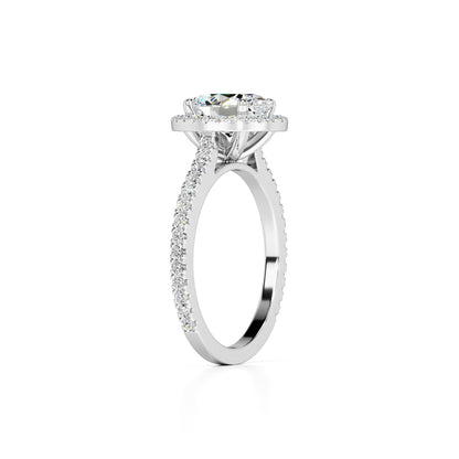 Marisol Lab Grown Diamond Ring | White Gold | 3