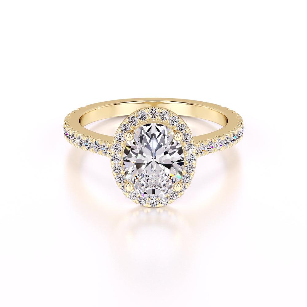 Marisol Lab Grown Diamond Ring | Yellow Gold | 1
