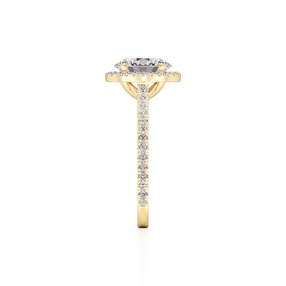 Marisol Lab Grown Diamond Ring | Yellow Gold | 4