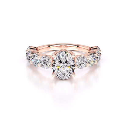 Teresa Lab Grown Diamond Ring | Rose Gold | 1