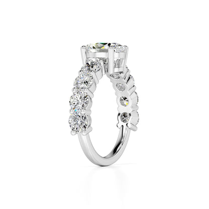 Teresa Lab Grown Diamond Ring | White Gold | 3