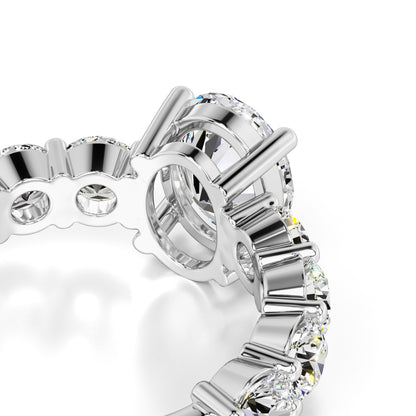 Teresa Moissanite & Lab Grown Diamond Ring | White Gold | 2