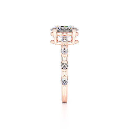 Maggie Lab Grown Diamond Ring | Rose Gold | 4