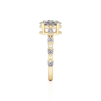 Maggie Lab Grown Diamond Ring | Yellow Gold | 4