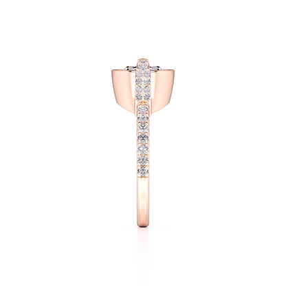 Victoria Lab Grown Diamond Ring | Rose Gold | 4