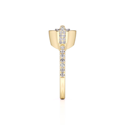 Victoria Lab Grown Diamond Ring | Yellow Gold | 4