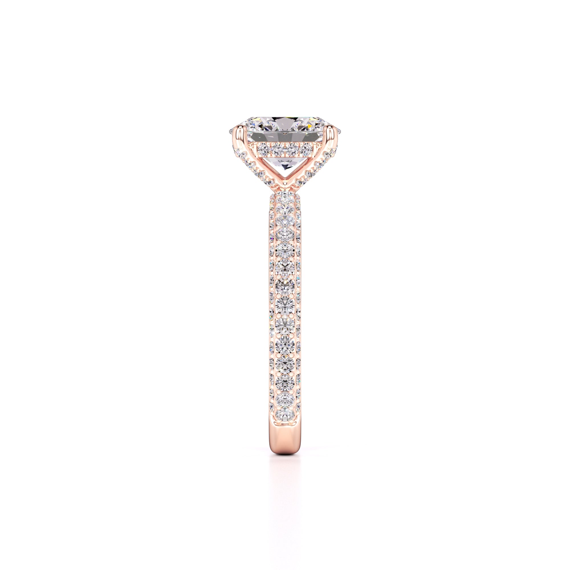 Fiona Lab Grown Diamond Ring | Rose Gold | 4