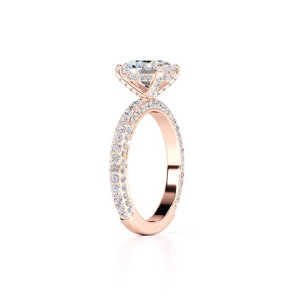 Fiona Lab Grown Diamond Ring | Rose Gold | 3