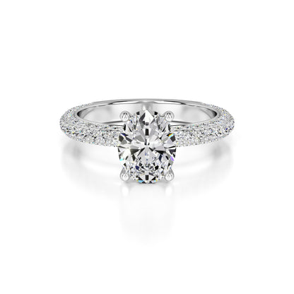 Fiona Lab Grown Diamond Ring | White Gold | 1