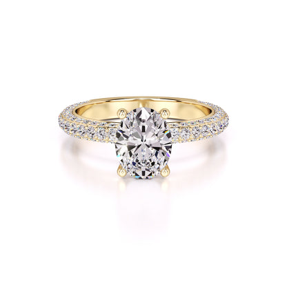 Fiona Lab Grown Diamond Ring | Yellow Gold | 1