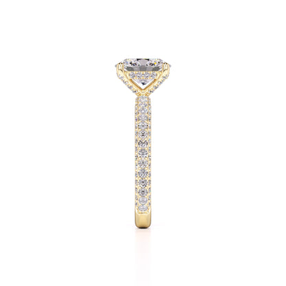 Fiona Lab Grown Diamond Ring | Yellow Gold | 4