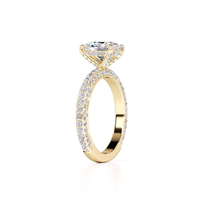 Fiona Lab Grown Diamond Ring | Yellow Gold | 3