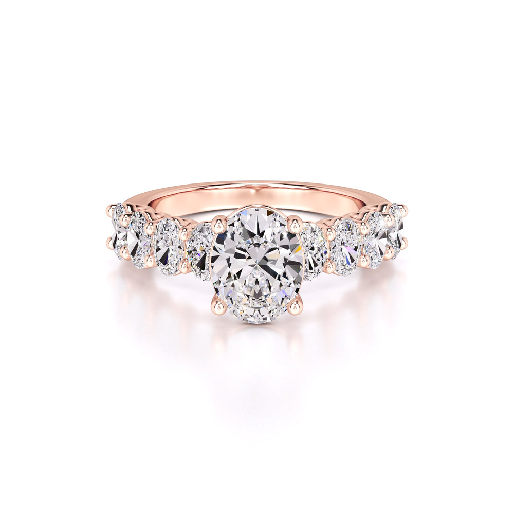 Sophie Lab Grown Diamond Ring | Rose Gold | 1