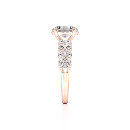 Sophie Lab Grown Diamond Ring | Rose Gold | 4