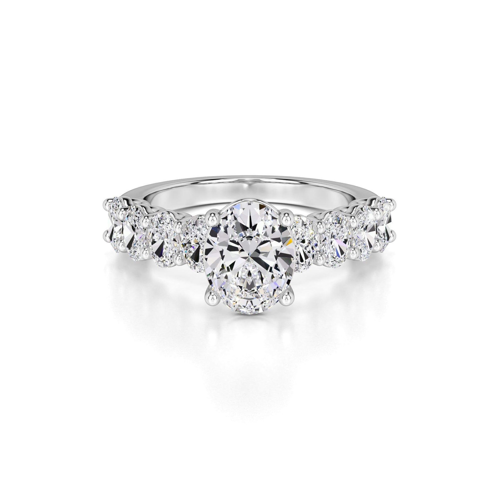 Sophie Lab Grown Diamond Ring | White Gold | 1