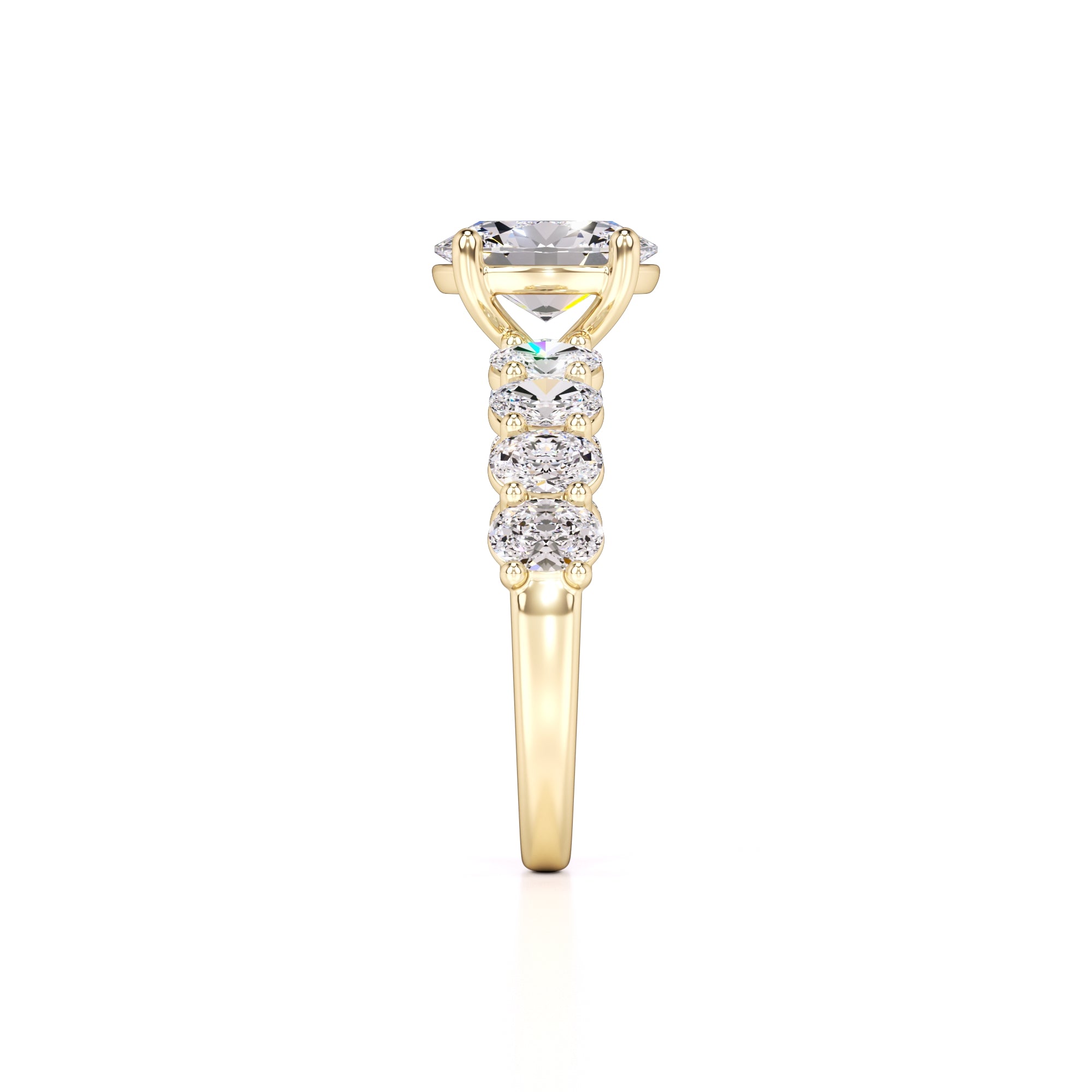 Sophie Lab Grown Diamond Ring | Yellow Gold | 4