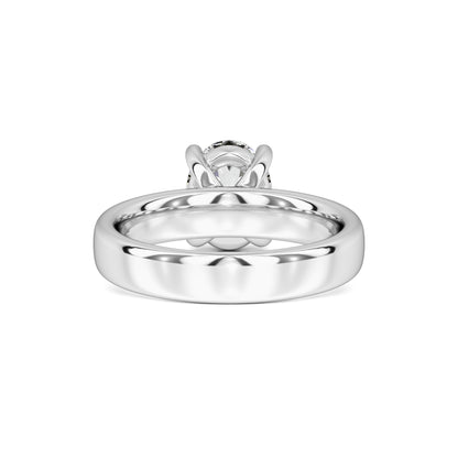 Stella Moissanite Ring | White Gold | 3