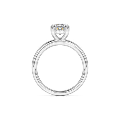 Stella Moissanite Ring | White Gold | 4