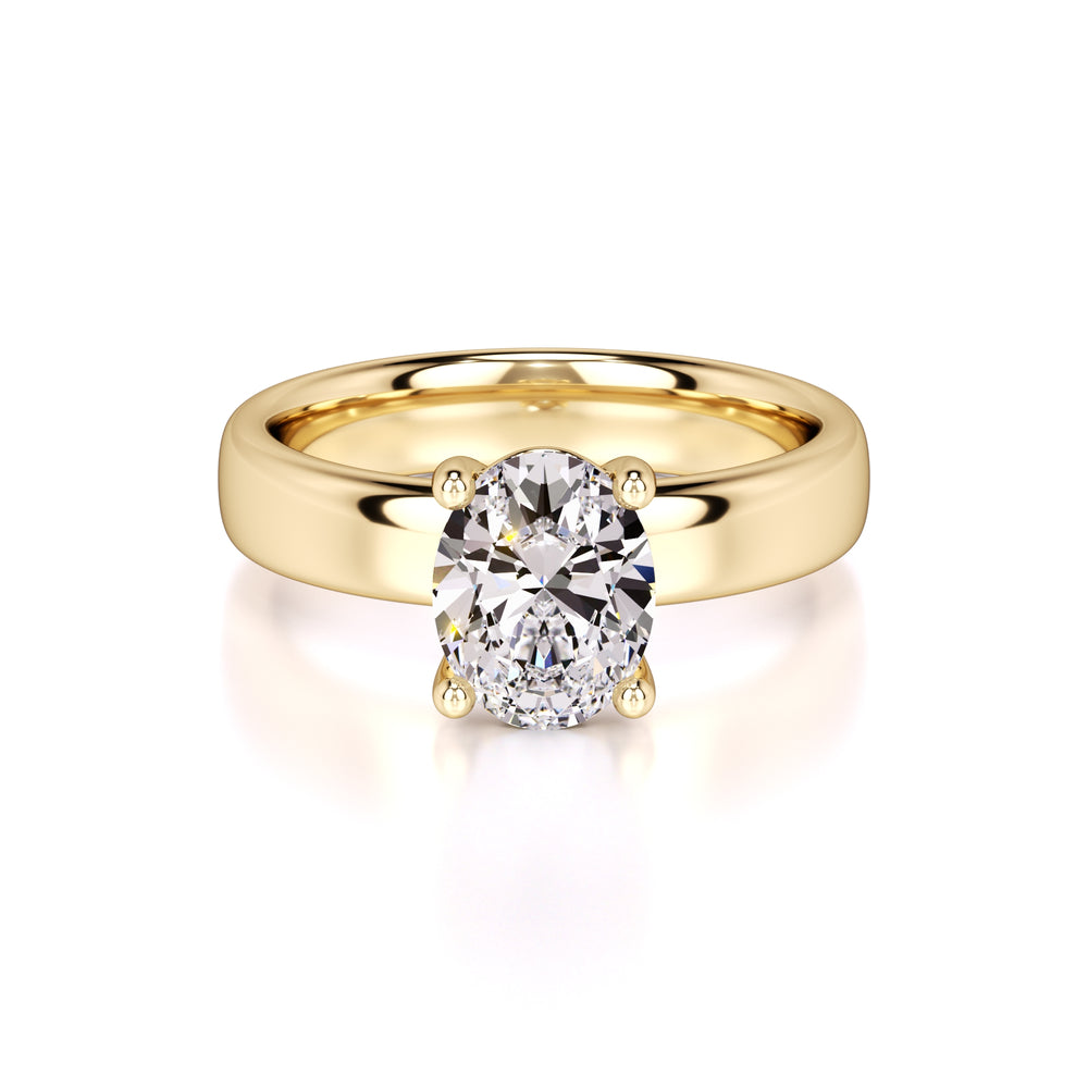 Stella Lab Grown Diamond Ring | Yellow Gold | 1