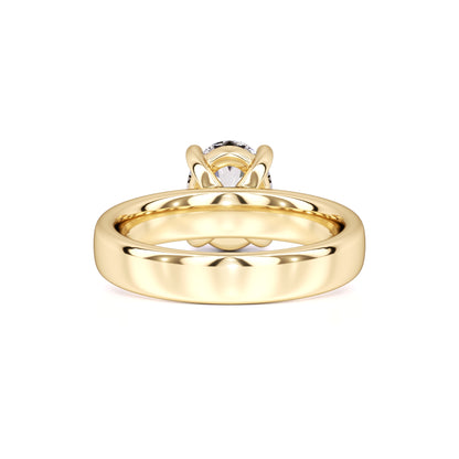 Stella Moissanite Ring | Yellow Gold | 3