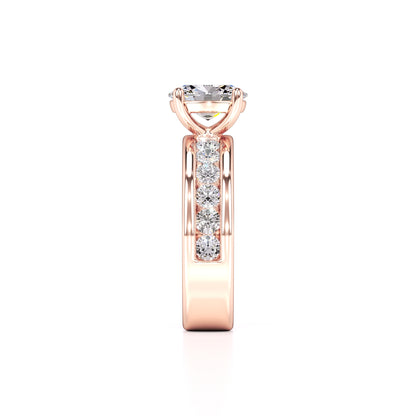 Aubrey Lab Grown Diamond Ring | Rose Gold | 4