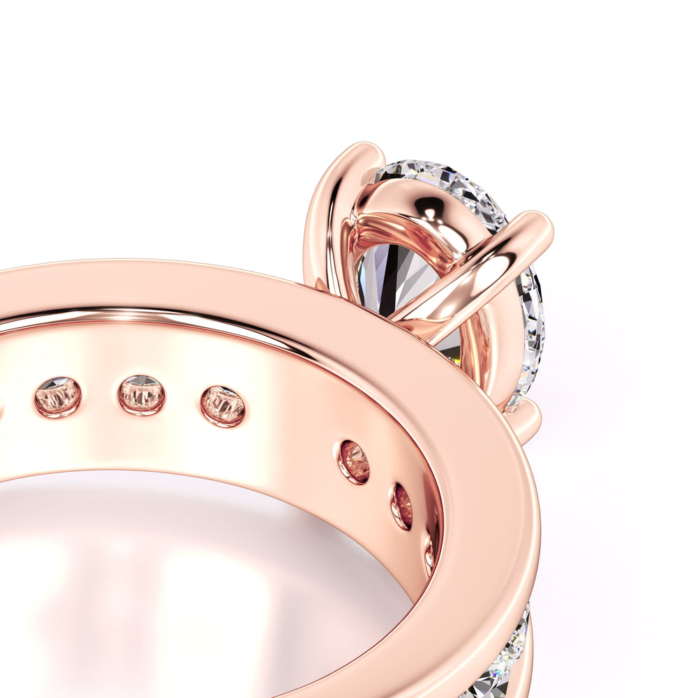 Aubrey Lab Grown Diamond Ring | Rose Gold | 2
