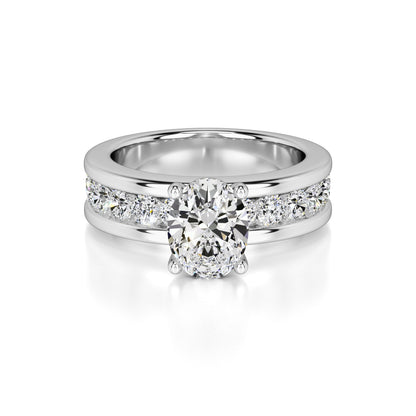 Aubrey Lab Grown Diamond Ring | White Gold | 1