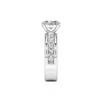 Aubrey Lab Grown Diamond Ring | White Gold | 4