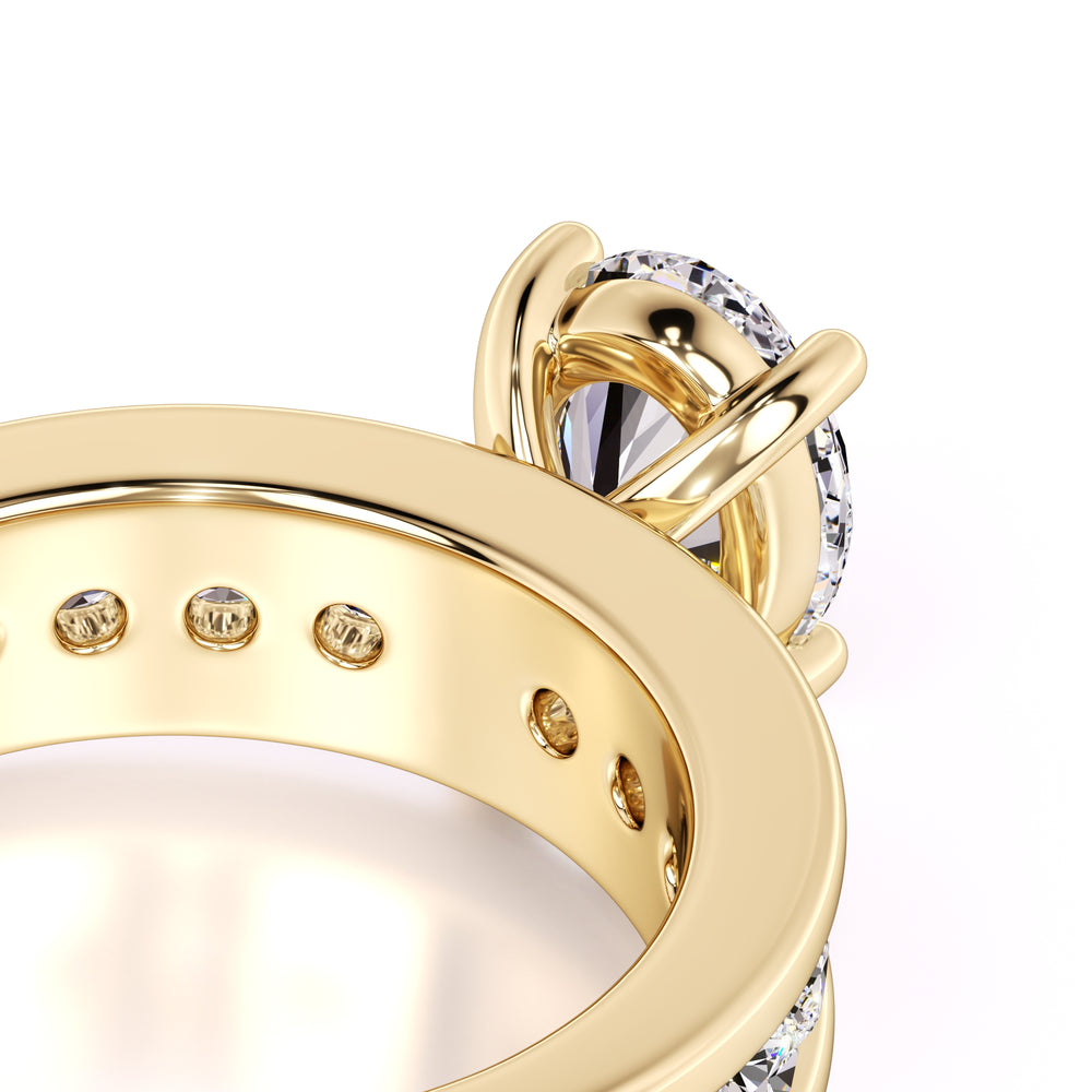 Aubrey Lab Grown Diamond Ring | Yellow Gold | 2