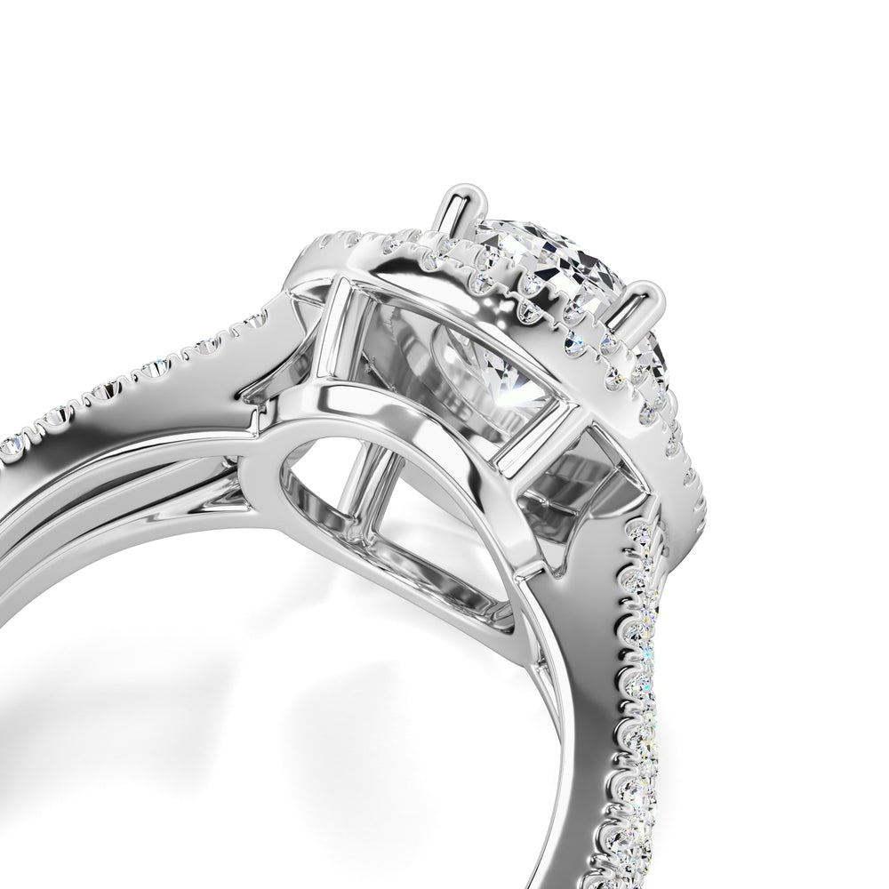 Delilah Lab Grown Diamond Ring | White Gold | 2