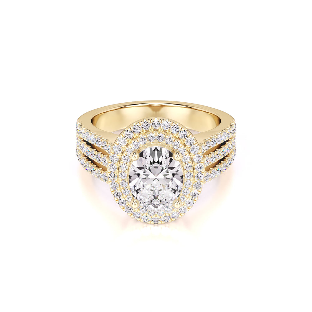 Delilah Lab Grown Diamond Ring | Yellow Gold | 1