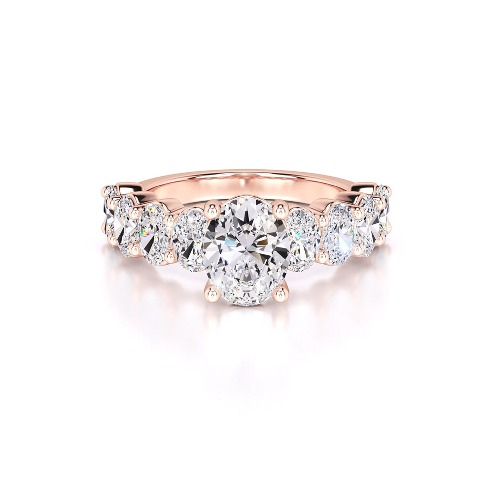 Kaitlyn Lab Grown Diamond Ring | Rose Gold | 1