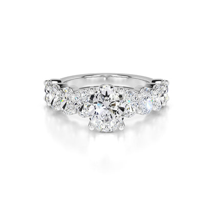Kaitlyn Lab Grown Diamond Ring | White Gold | 1
