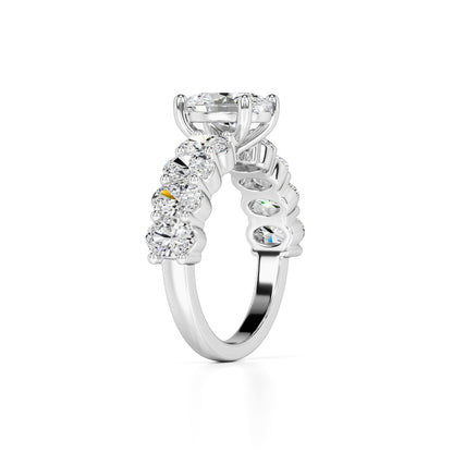 Kaitlyn Lab Grown Diamond Ring | White Gold | 3
