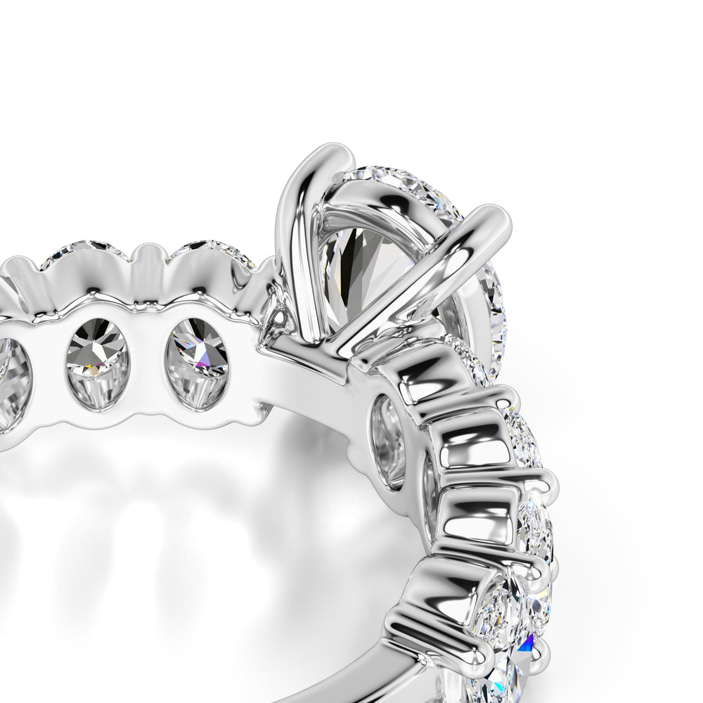 Kaitlyn Lab Grown Diamond Ring | White Gold | 2