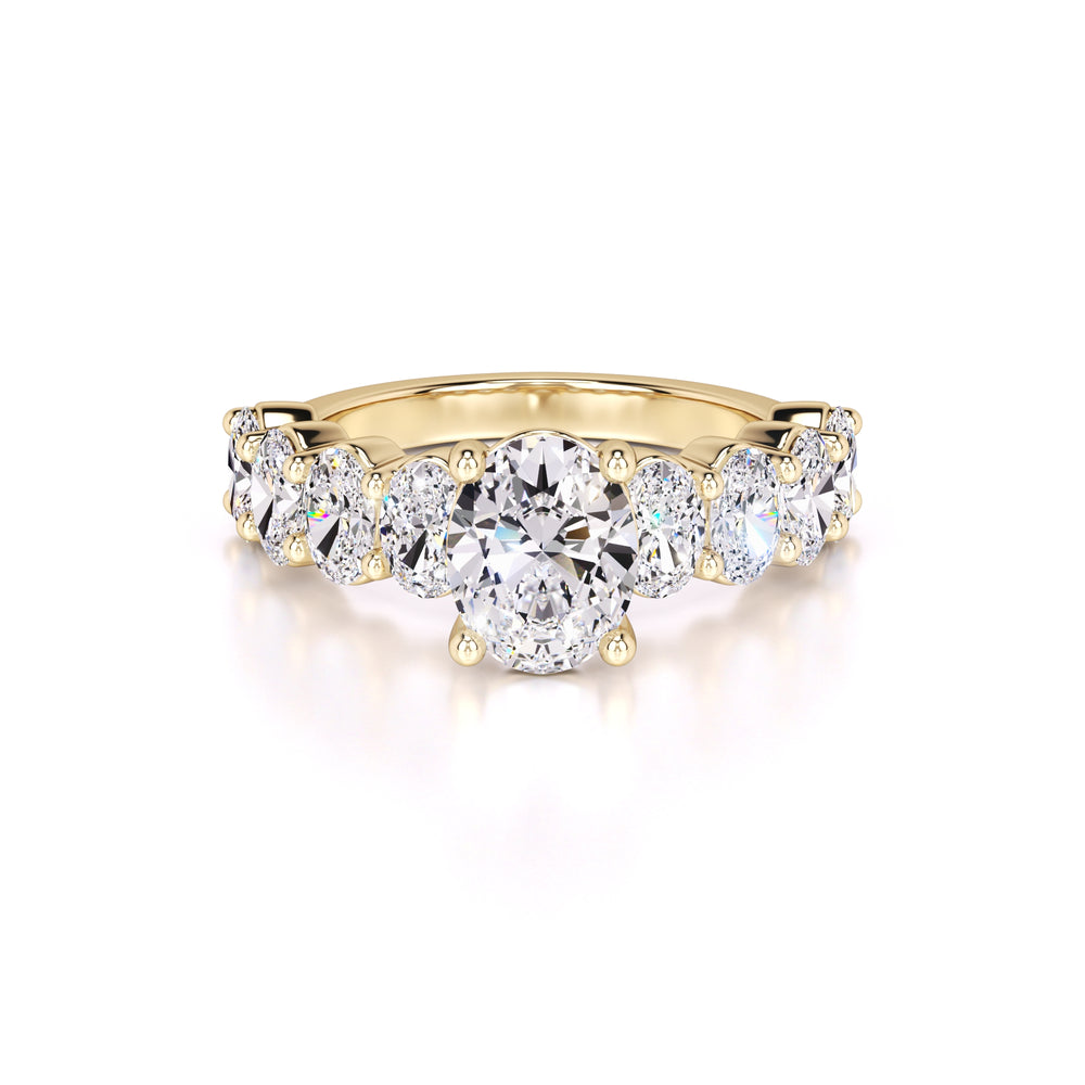 Kaitlyn Lab Grown Diamond Ring | Yellow Gold | 1