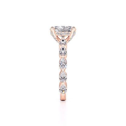 Landon Lab Grown Diamond Ring | Rose Gold | 4