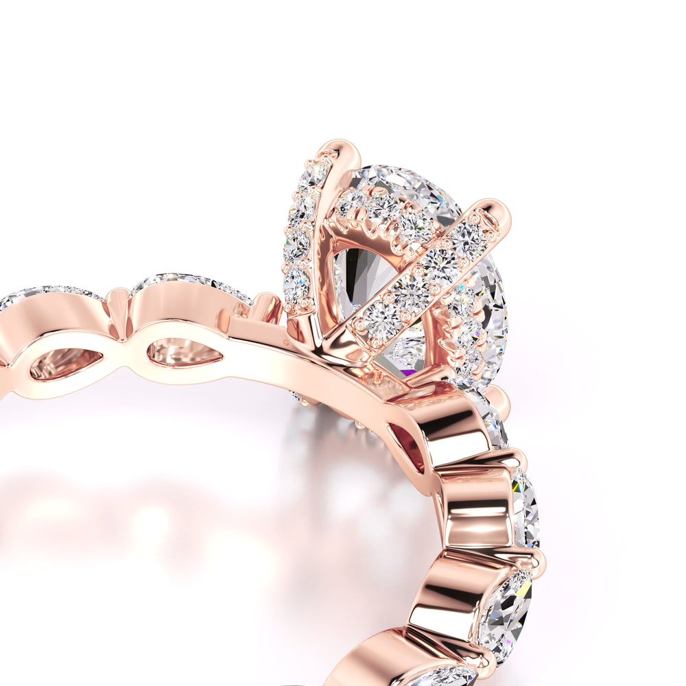 Landon Lab Grown Diamond Ring | Rose Gold | 2